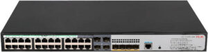 H3C S5120V3-LI Layer 3 Gigabit Access Switch, 24x10/100/1000TX+ 4xSFP Combo + 4xSFP Plus Interface, 128Gbps Switching Capacity, 52.81 MTBF Per Year, 3 Fan, Black | LS-5120V3-28S-HPWR-LI-GL