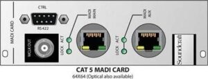 Soundcraft Compact Stage Box CSB Cat 5 MADI HD Card | A949.049232-01.V