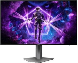 AOC Agon PRO AG276QKD Gaming Monitor, 27" OLED Display, QHD Resolution, 480Hz Refresh Rate, 0.03ms Response Time, AMD FreeSync Technology, 1.07 B Color Display, Black | AG276QKD