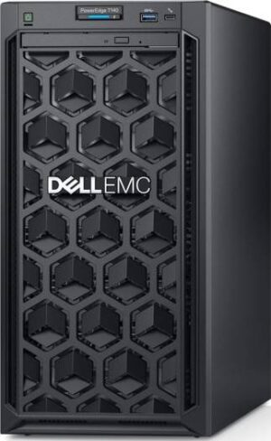 Dell PowerEdge T140 Server - Intel Xeon E-2224 3.4GHz,  8GB DDR4, 1TB 7.2K RPM SATA, DVD+/-RW SATA Internal | PowerEdge-T140