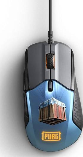 SteelSeries Rival 310 PUBG Edition Gaming Mouse - 12,000 CPI TrueMove3 Optical Sensor - Split-Trigger Buttons - RGB Lighting | 62435
