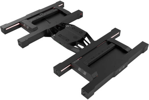 Next Level Racing Traction Plus - Part 2/3 Gaming Chair Motion Platform, 235Kg Max Payload, Personal / Commercial, VR-ready, Customizable LED Lights, NLR Platform Manager, Black | 40370