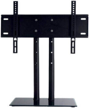 Beetec TF-D64, Desktop TV Base Stand, Supports Single 40" To 86" Inch TV Panels/Monitors, Up To 70kg/154lbs, Multi-Purpose, Black | TF-D64