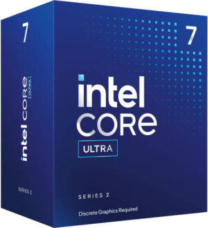 Intel Core Ultra 7 265F LGA 1851 Processor, 20 Cores & 20 Threads, 30MB Cache Memory, 5.3 GHz Max Turbo Frequency, Dual-Channel DDR5 Memory, 256 GB Max Memory Size | BX80768265F