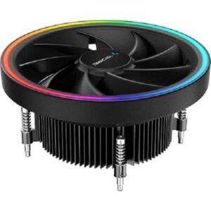 Deepcool UD551 ARGB CPU Cooler for AMD AM4 Top Flow Cooling Solution, 136mm Fan, ARGB LED Ring, Motherboard Sync Support | R-UD551-BKAMAB-G-1