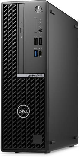 DELL OptiPlex 7000 SFF PC, Intel Core i5-12500 Processor, 4GB RAM, 1 TB HDD Storage, Intel UHD 630 Graphics 630, DVD RW, Keyboard & Mouse, VGA, DOS - No OS, Black | XCTOO7000SFFI54G_U