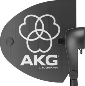 AKG SRA2 EW Wide-Band UHF Antenna, 470-952 MHz, 6dB Gain, BNC, 70Â° Angle - Black | 3009H00170