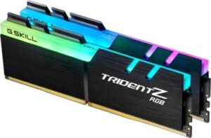 G SKILL TridentZ RGB Series 64GB KIT (2 x 32GB) 288-Pin DDR4 SDRAM DDR4 4000 (PC4 32000) Intel XMP 2.0 Desktop Memory Model | F4-4000C18D-64GTZR