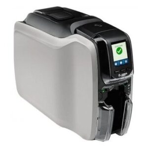 Zebra ZC300 Dual Sided Color Id Card Printer USB, Ethernet Combo Pack (Ribbon, 100 Cards, Card Design Software)  | ZC32-000CQ00EM00