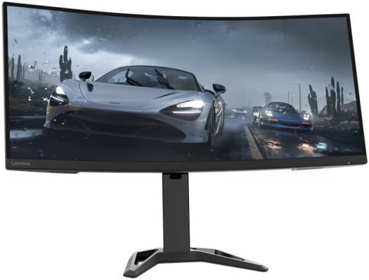Lenovo G34w-30 34" WQHD Curved Monitor, 3440x1440 99% sRGB VA Display, 165Hz Refresh Rate & 0.5ms Response Time, 3Wx2 Speaker, 16.7m Colors, AMD FreeSync2x HDMI 2.0, 1x DP 1.4, Black | 66F1GAC1AE - Image 2