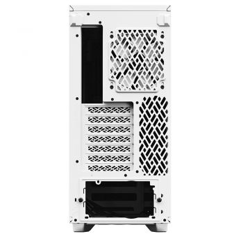 Fractal Design Define 7 Compact ATX Mid Tower Case, 7 Expansion Slots, 120/140mm Fan Size, 3.5"/2.5" Drive, Up To 360mm Radiator Support, Tempered Glass Side Panel, White | FD-C-DEF7C-04 - Image 6