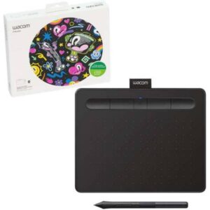 Wacom Intuos S Bluetooth Creative Pen Tablet (Small, Black) | CTL-4100WLK-N