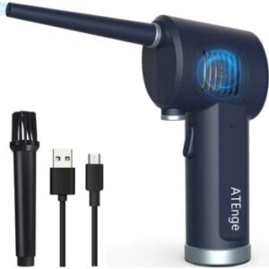 Air Duster Cordless for Computer Cleaning, Replacement for Compressed Air Cans, Rechargeable Air Blower Cleaner, Powerful 33000RPM, 10W Fast Charging | AIR - DUSTER X002OYCD0L