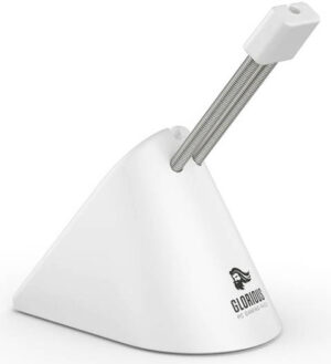 Glorious Mouse Bungee, Rubber Base, Rubber Clip, Spring-Adjustable arm, White | G-MB-WHITE