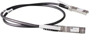 HPE X240 Networking Cable, 10000 Mbit/s Data Transfer, 10/100/1000Base-T(X) Cabling Technology, Polyvinyl Chloride (PVC) Jacket Material, 1.2m DAC Cable | JD096C