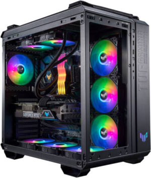 FURY 5 Gaming PC - AMD Ryzen 7 5700X 8 Cores 16 Threads, NVIDIA RTX 4060 Ti 16GB, 32GB DDR4 RAM 3600MHz, 1TB SSD Gen 4, 650W PSU, Tower 120mm CPU Cooler, Wi-Fi + BT