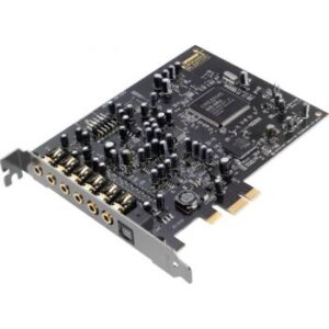 Creative Blaster Audigy RX PCI-E Sound Card, 106 dB Signal To Noise Ratio, Up to 24-bit / 192 kHz Audio Fidelity, Asio 2.0, 7.1 Channels, For Home Entertainment & Recording | CL-SB-AUDIGY-RX