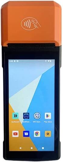 Pegasus PPT8525 Smart Mobile Computer, Android 13 Octacore 2.0 Ghz, 2 inch inbuilt Thermal Printer, 2GB Ram, 16GB ROM, Camera, Wifi, BT, 4G. NFC | PPT8525-DACCA0000A0