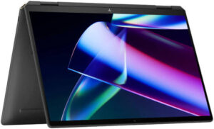 HP Spectre X360 2-in-1 Convertible Laptop 14t-eu100, 14" OLED QHD+ Touch Display, Intel Ultra 7 155H 16-Core, 32GB RAM, 2TB NVMe SSD, Intel Arc Graphics, English K/B, Win11, Nighfall Black | 7K635AV-3