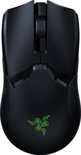 Razer Viper Ultimate Hyperspeed Lightest Wireless Gaming Mouse, 20K DPI Optical Sensor, Chroma RGB Lighting, 8 Programmable Buttons (Without Charging Dock) - Black | RZ01-03050200-R3G1