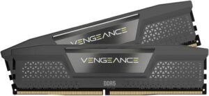 Corsair VENGEANCE 64GB (2x32GB) DDR5 Desktop Memory Kit, 6000 MHz Memory Speed, CL30 CAS Latency, 1.1V Memory Voltage, AMD EXPO & Intel XMP , 288 Pin, Black | CMK64GX5M2B6000Z30
