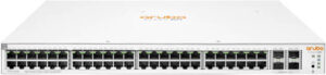 Aruba Instant On 1930 48-Port PoE+ Compliant Managed Network Switch with SFP+, 370W Power Budget, 176 Gb/s Switching Capacity, 130.95 Mpps Forwarding Rate, 4 x 10Gb SFP+ Slots, White | JL686B