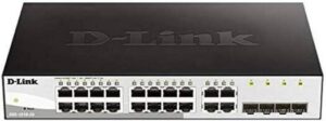 D-Link DGS-1210-20 Gigabit Web Smart Switch 20-Port including 4 Gigabit SFP Ports