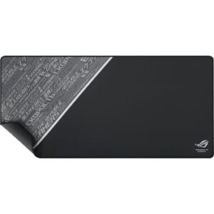 Asus Sheath Extra-Large Gaming Surface Mouse Pad, Pixel Precise Tracking, Anti-Fray Stitched Edges & Non-Slip Rubber Base, Size 91x44cm, Black | ‎90MP00K3-B0UA00