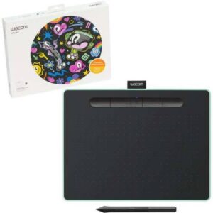 Wacom Intuos M Bluetooth Creative Pen Tablet (Medium, Pistachio Green) | CTL-6100WLE-N
