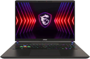 MSI Vector 16 HX A13VHG Gaming Laptop, 16" FHD+ IPS 144Hz Display, Intel Core i9-13980HX, 16GB RAM, 1TB SSD, GeForce RTX 4080 12GB GPU, English Keyboard, Win11, Cosmos Gray | 9S7-15M142-478