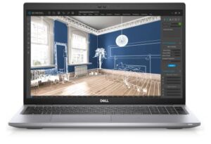 Dell Precision 3560 Workstation 15.6'' FHD 60Hz Non Touch Laptop, 11th Gen i7-1165G7 Processor, 16GB RAM, 512GB SSD, Windows 10 Pro, Nvidia T500 2GB GDDR6, Eng-ARB KB, Gray  | Precision 3560