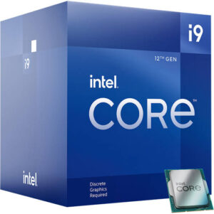 Intel Core i9-12900F Desktop Processor, 12th Gen LGA 1700, 16 Cores, 24 Threads, 30MB Cache Memory, 5.1 GHz Max Frequency, Dual Channel DDR5 Memory, 2.4 GHz P-Core Clock Speed | BX8071512900F