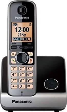 Panasonic DECT Cordless Telephone, 170 hours Talk time, 4-Step Speakerphone | KX-TG6711