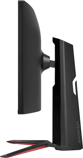 LG 34" UltraGear QHD Curved Gaming Monitor, VA Panel, 160Hz Refresh Rate & 5ms Response Time, AMD FreeSync Premium, sRGB 99% (Typ.) & HDR 10, 7Wx2ch Speakers, HDMI / DisplayPort, Black | 34GP63A-B - Image 4