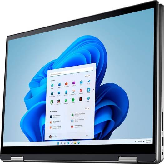 Dell Inspiron 14 7420 2-in-1 Laptop, 14" FHD+ Touch WVA Display, Intel Core i5-1235U, 8GB RAM, 256GB SSD, Intel UHD Graphics, Active Pen, ENG-ARB Backlit Keyboard, Win 11, Silver | 7420-INS-5009-SLV - Image 8