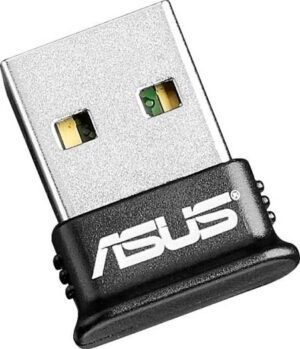 Asus USB-BT400 USB Adapter w/Bluetooth Dongle Receiver Transfer Wireless for Laptop PC Support Windows Plug and Play, Printers, Phones, Headsets, Speakers, Keyboards, Controllers | 90IG0070-BW0600