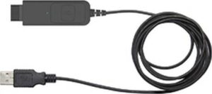 JPL USB 2.0 (In-Line Volume & Mute Control) - PLX QD Black | BL-053+P