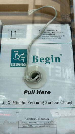 HST Cat5E UTP Cable, 4 Pairs Insulated Cables, Marked 0-305m, ATM 155Mbs & 622Mpbs, Suitable For 10baseT, 100BaseT, 1000baseT Gigabit Ethernet, RoHS 23AWG | Cat5E-UTP - Image 2