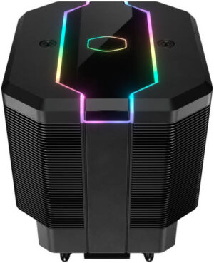 Cooler Master MasterAir MA620M Dual Tower ARGB High Performance CPU Air Cooler, 6 CDC 2.0 Heatpipes, SF120R Fan, Addressable RGB Lighting for AMD Ryzen/Intel LGA1200/1151 | MAM-D6PN-120PA-R1