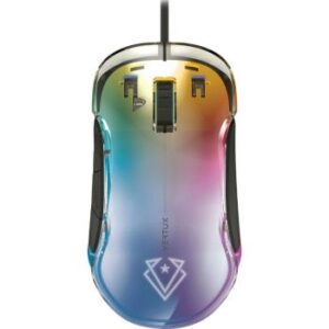 Vertux Phoenix Extreme Performance Professional Gaming, 12000 DPI, Pixel Perfect, Accuracy,  4 Modes LED, RGB Wired Gaming LumiFlux Mouse, Compatible with Windows/Mac | VE.PHOENIX.NC
