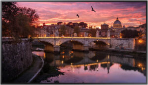 SAMSUNG QBR-B Smart Digital Signage, 85" 4K UHD Edge LED BLU Display, 8ms Response Time, Tizen 4.0, 8GB Flash Memory, Free Wall Mount, Black | LH85QBRBBGCXUE