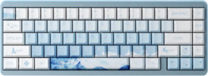 Varmilo Muse 65 Mechanical Keyboard, Gateron KS-20 White Magnetic HE Switch, PBT, Cherry Profile Keycap, Tri-Mode Connectivity, English Keyboard, Dynamic Keystroke, Ariel Design | A88A109H0A5A01A073
