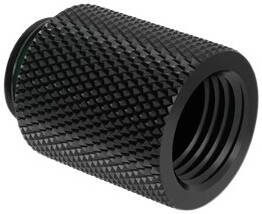 Barrow Male To Female Extender, 20mm, Black