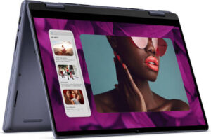 Dell Inspiron 14 7445 2-in-1 Laptop, 14" FHD+ IPS 60Hz Touch Display, AMD Ryzen 5 8640HS, 8GB RAM, 512GB SSD, AMD Radeon Graphics, English Keyboard, Windows 11 Home, Midnight Blue | 77CF1