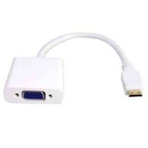 Mini HDMI (Male) to VGA Adapter (Female) | 036134