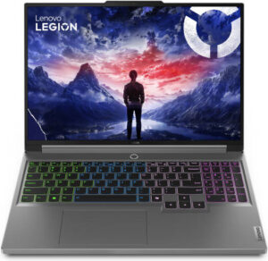 Lenovo Legion 5i (16", 9), 16IRX9 Laptop, 16" WQXGA 165Hz IPS Display, Intel Core i9-14900HX, 32GB RAM, 1TB SSD, NVIDIA GeForce RTX 4070 8GB, RGB Backlit English US KB, Win 11 Home, Grey | 83DG009RUS