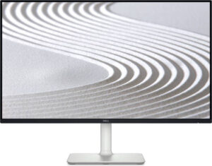 Dell S2425H Monitor, 24" FHD IPS Display, 100Hz Refresh Rate, 4ms (Extreme Mode) Response Time, Built-In Speakers, 16.7m Color Support, 4 Star TUV Eye Support, White | S2425H