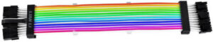 Lian-Li Strimer Plus V2 Triple 8 Pin Add-RGB Cable, Unlock Your Imagination, For Motherboard ARGB 3-Pin, 18 AWG Gauge, 162 Number of LEDs, Controller Not Included, 300mm Length | G89.PW12-PV2.00