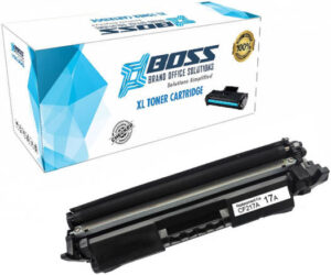 BOSS XL Compatible Toner Cartridge, 1600 Pages Page Yield, Laser Print Technology, Smart Printing Technology, Replacement for HP17A CF217A, Black | HP17A CF217A