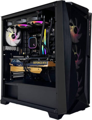 CoreXtreme Gaming PC - AMD Ryzen 7 7800X3D 8 Cores 16 Threads, NVIDIA RTX 5070 12GB, 32GB DDR5 RAM 6000MHz, 1TB SSD Gen 4, 650W 80 PLUS PSU, 360mm Liquid Cooler, Wi-Fi + BT